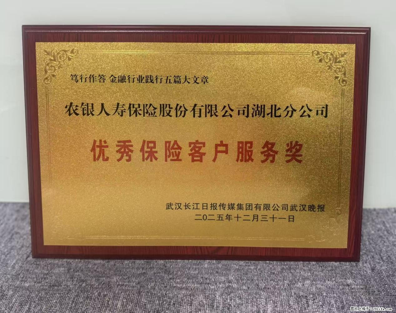 农银人寿湖北分公司荣膺“优秀保险客户服务奖”和“优秀消费者权益保护金融机构”两个奖项 - 随州生活资讯 - 随州28生活网 suizhou.28life.com